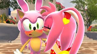 AMY'S NEW BUNNY LOOK TOTALLY CHARMED SONIC!