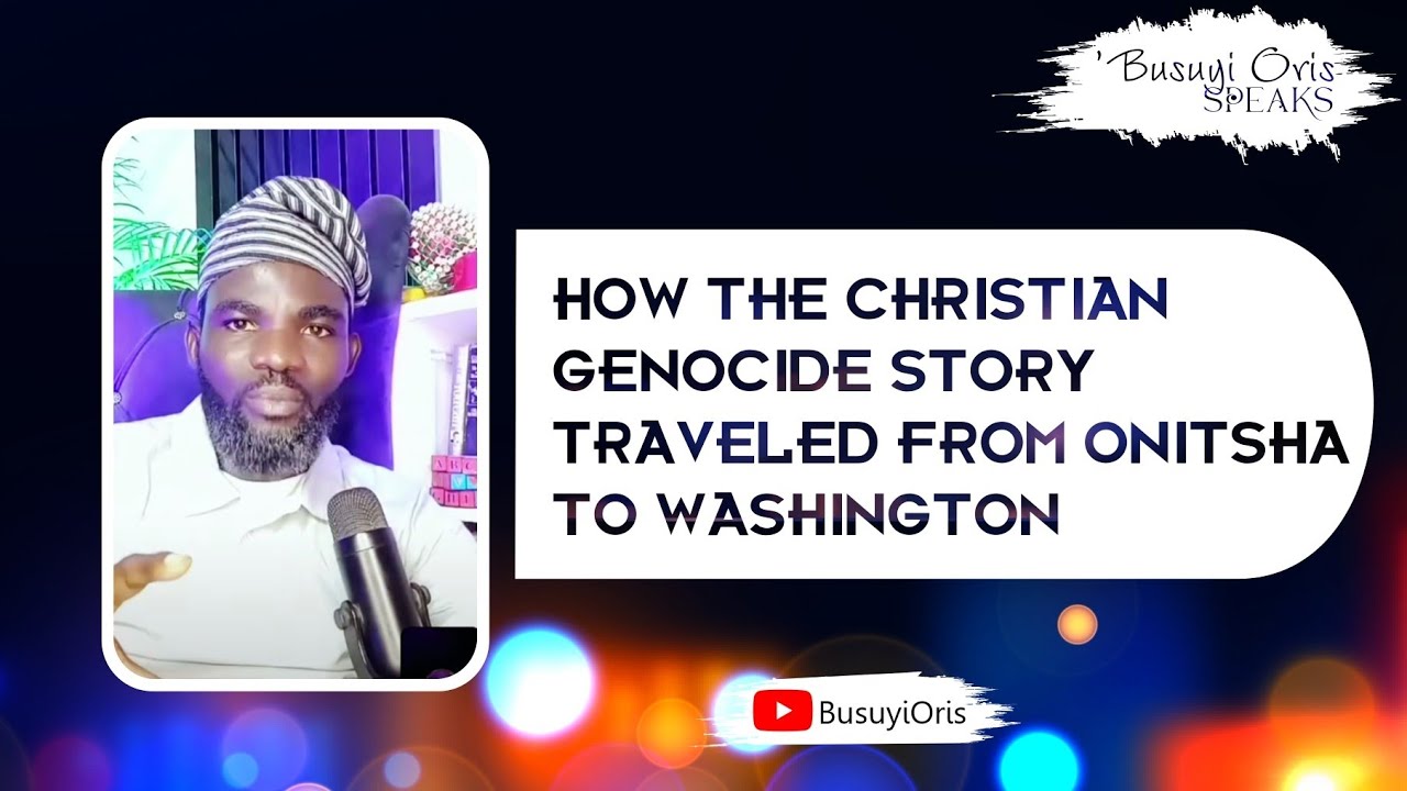 How the Christian Genocide Story Traveled From Onitsha to Washington