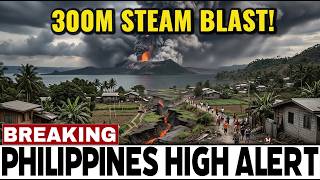 PHILIPPINES' TAAL Volcano ERUPTS—Thermal Camera CATCHES Phreatic Explosion- Third Volcano FIRES