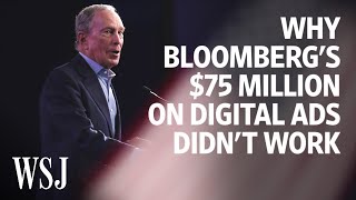 Why Bloomberg's Digital Spending Couldn't Save Him | WSJ screenshot 3