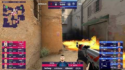 Tizian passes nade & Scrawny