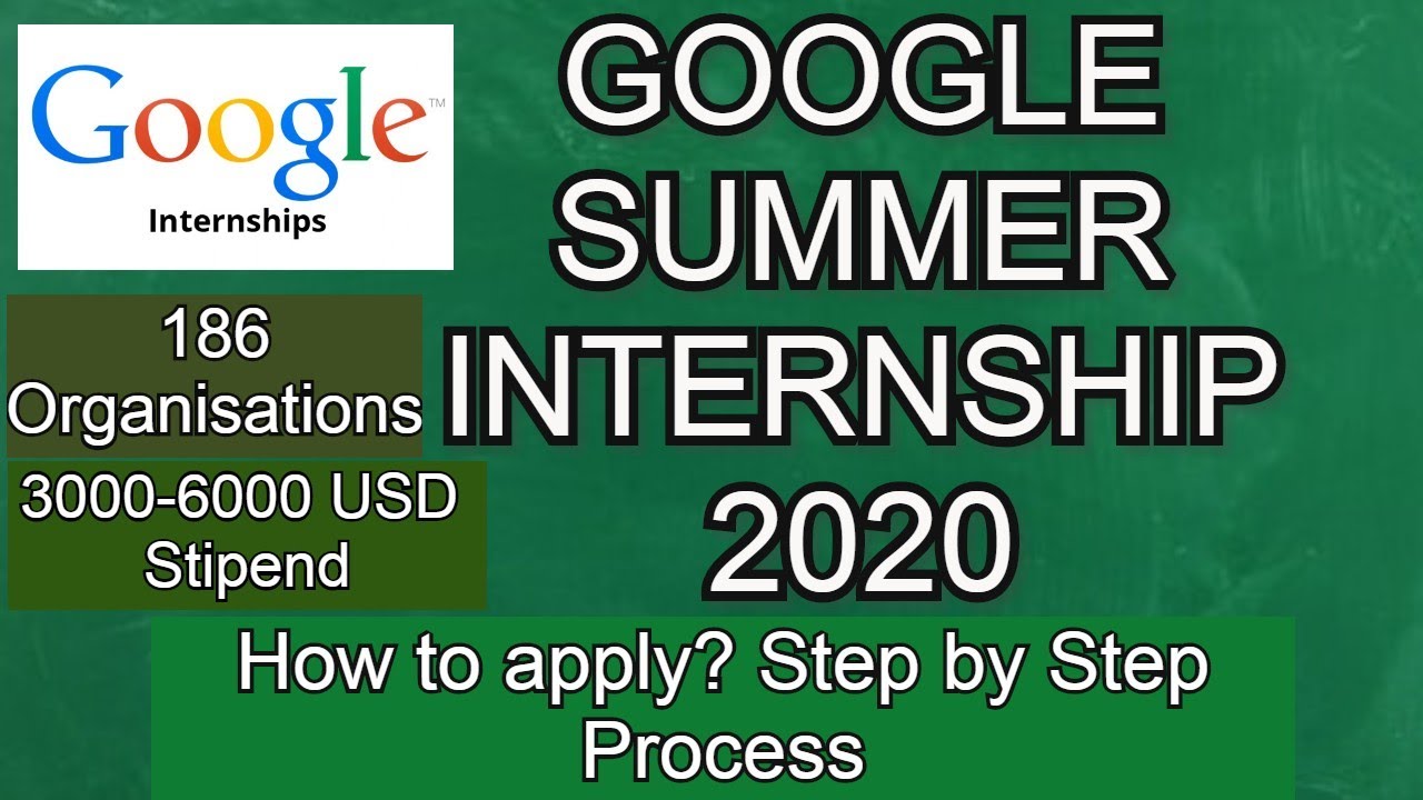 google-summer-internship-2020-stipend-3000-6000-usd-youtube