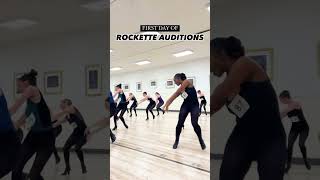 We are having the best time at Rockette auditions💃✨ What has been your favorite part so far?
