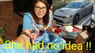 Surprise wife with new car !! Dodge charger GT *SHE CRIED*