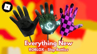EVERYTHING NEW in the 5/17/24 UPDATE (Slap Battles - ROBLOX)