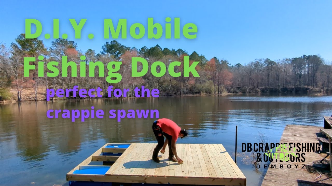 DIY Floating Fishing Dock  Step-by-Step Guide to Building Your Own Dock! 