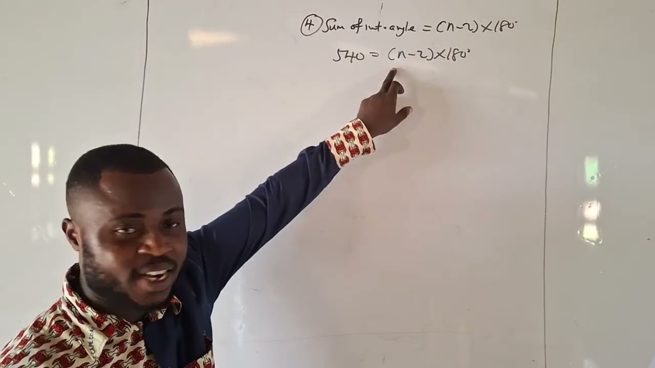 Mastering polygons (Finding the sum of interior angles)