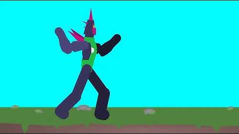 Ben 10 Chromastone transformation [Stick Nodes Pro]