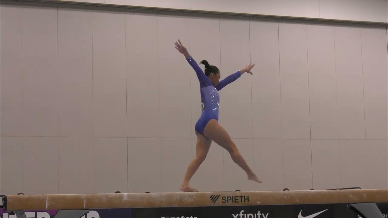 Sunisa Lee Balance Beam 2024 Winter Cup Senior Women YouTube