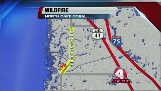 Brush fire shuts down Burntstore Road