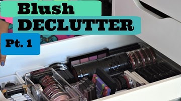 Blush DeClutter Pt  1 || Drugstore