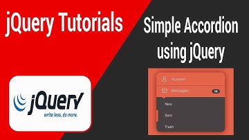 How To Create Simple Accordion Using jQuery In Tamil