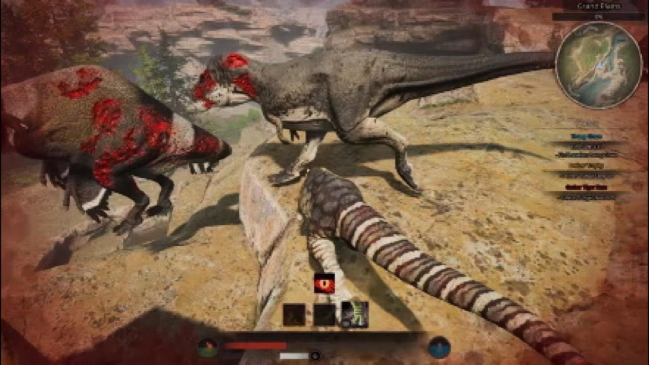 Path of Titans A bit of fun pvp on Pachy YouTube