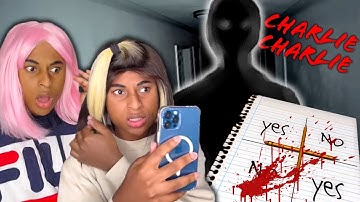 We Tried Playing CHARLIE CHARLIE Game and It Got SCARY (Full Movie)