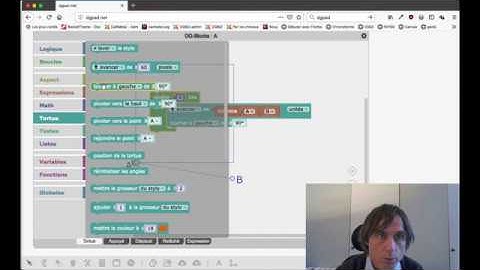 Programmation et géométrie dynamique, niveau CM2/6e,  tuto 06 : carré dynamique avec DGPad