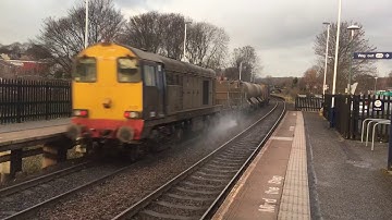 (HD) DRS class 20s 20302 - 20312 thrash though chapeltown town with RHTT