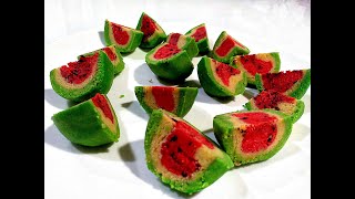 Watermelon Barfi|तरबूज जैसी बर्फी|Watermelon Barfi Banane Ki Recipe|Rakshabandhan Special|PoonamJain