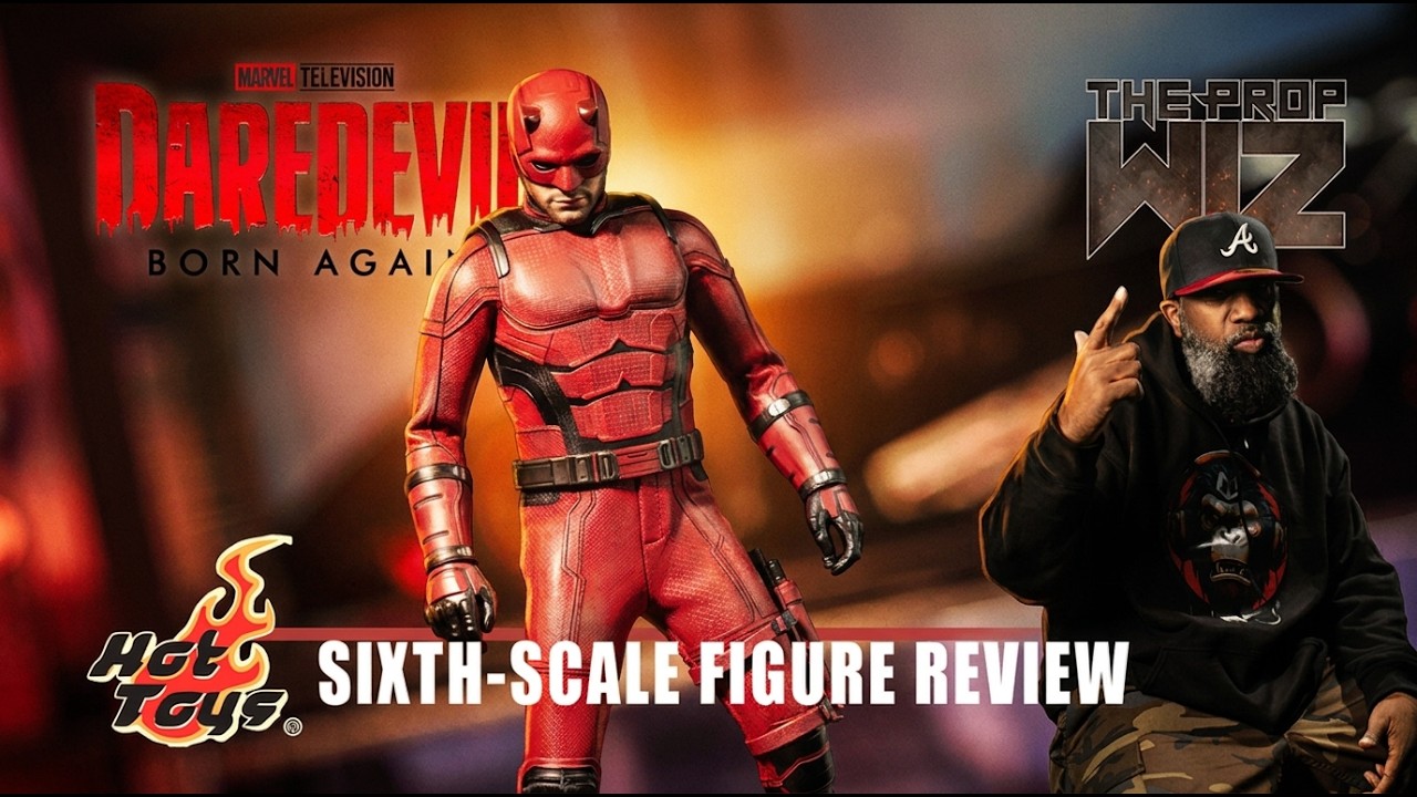 Hot Toys Daredevil (Born Again) Unboxing & Review - YouTube