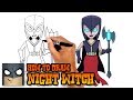 How to Draw Clash Royale | Night Witch