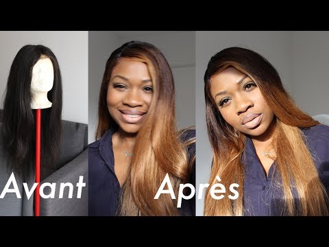 Faire une décoloration - du noir au blond - ft HIWIGS