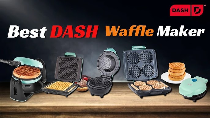 Mini Banana Bread Waffles–Dash Mini Waffle Maker Review – Tea Curious