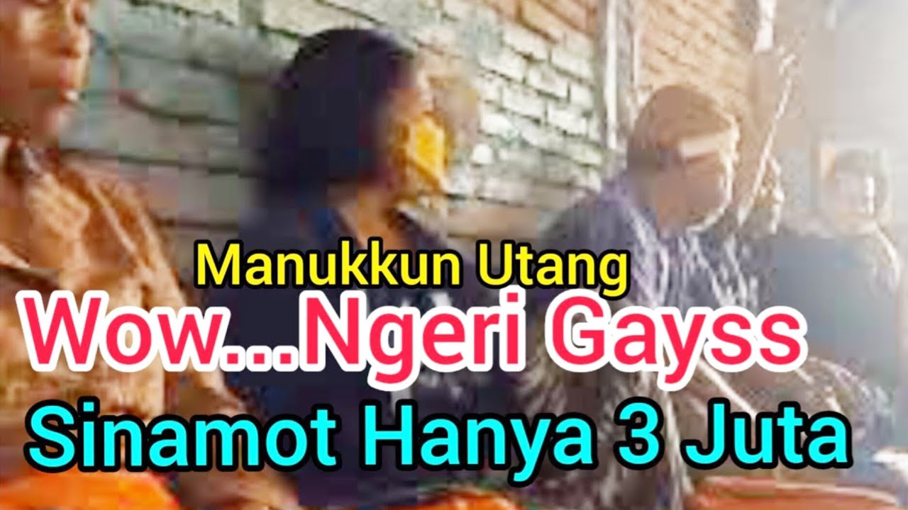 Wow...Ngeri Gayss ⁉️ SINAMOT BORU HANYA Rp 3 Juta Saja, PALING MURAH DI ZAMAN NOW - Medan.