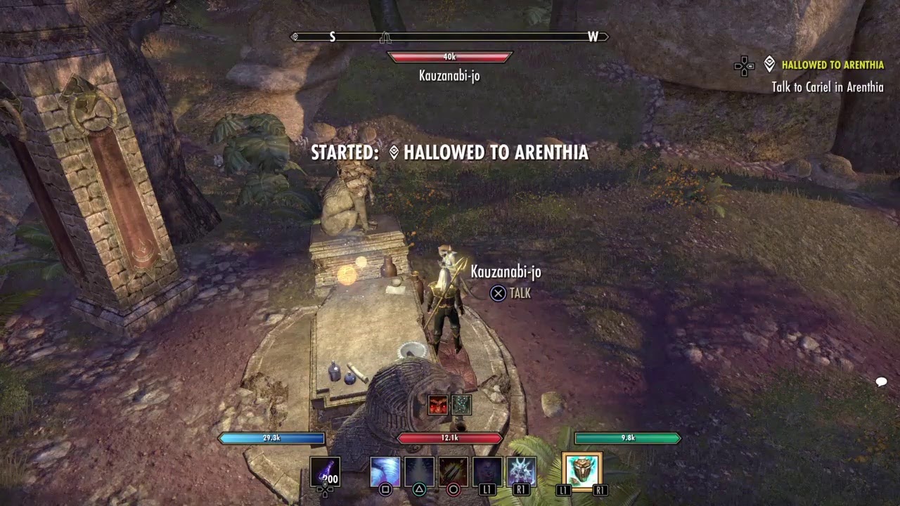 The Elder Scrolls Online * Hallowed To Arenthia * ESO Experience to Aldmeri Dominion