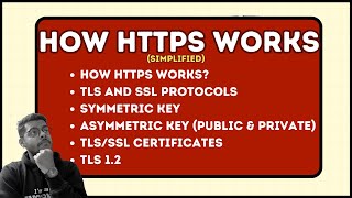 How HTTPS works? || HTTP Vs HTTPS || Certificates || Symmetric and Asymmetric keys