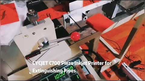 CYCJET C700 Piezo inkjet printing machine for large format high resolution logo printing