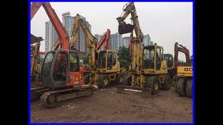 Máy xúc lốp Komatsu PW95 - Cần kỹ thuật giá rẻ LH: Kỳ 0961999159