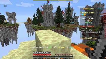 HACKER ON BEDWARS! Killaura + Clickaura