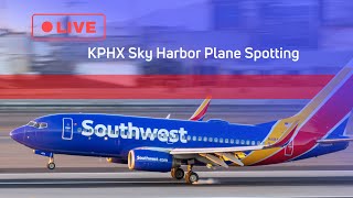 🔴LIVE  at Sky Harbor Airport | Ground + Plane Spotting | #aviation #airportlive