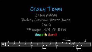 Crazy Town, Chords, Lyrics and Timing