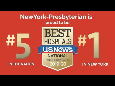 NewYork-Presbyterian Hospital ranked #5 in the Nation and #1 in New York!