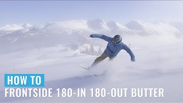 How To Frontside 180-In 180-Out Butter