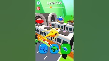 Shape Shifting Funny Race - New Level 338 - Android GamePlay