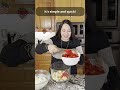 Need a showstopping dessert quickly? 🍓#recipe #strawberry #howto #cheesecake #easyrecipe #dessert