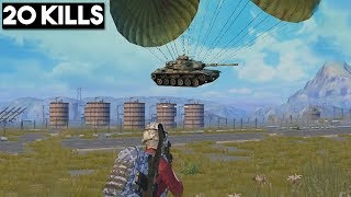 YOU WILL NOT BELIEVE THIS AIR DROP! | 20 KILLS SOLO vs SQUAD | PUBG Mobile 🐼