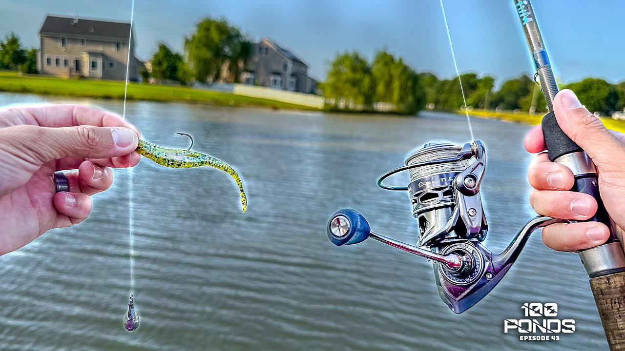 Does A DROP SHOT Work In Ponds? (100 Ponds Ep. 43)