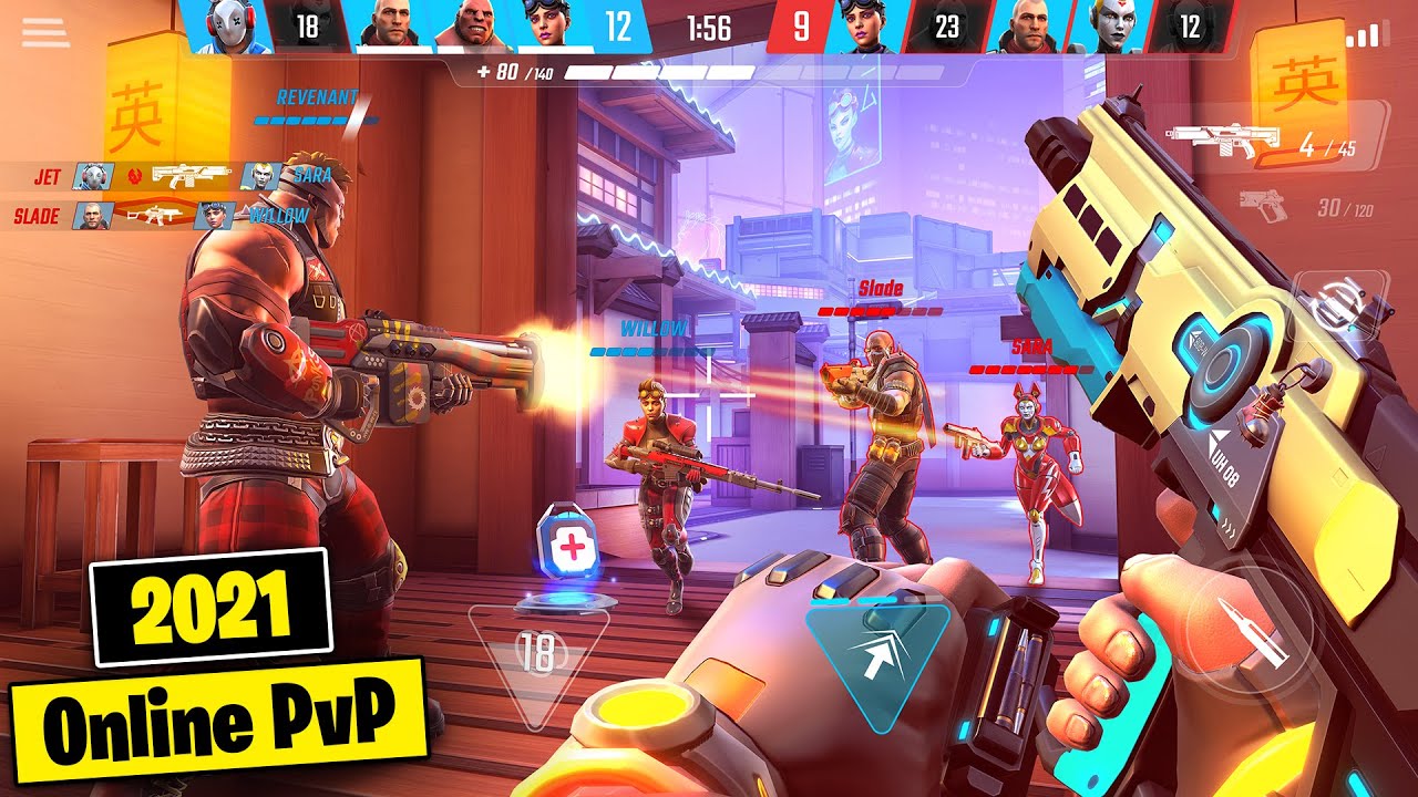 fps ออนไลน์  New 2022  15 Best Online FPS/TPS Competitive Multiplayer Games For Android \u0026 iOS in 2021
