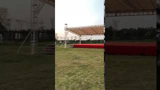 4Ft X 4Ft Portable Stage Platform Modular System With Height Adjustable Riser 0 6 1M