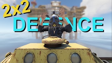 Defending a ROCKET RAID in MY 2X2? -Rust