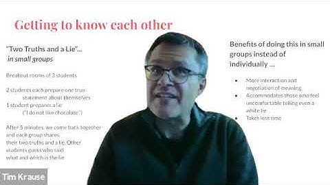 1-minute tip: A new approach to "2 truths & a lie"