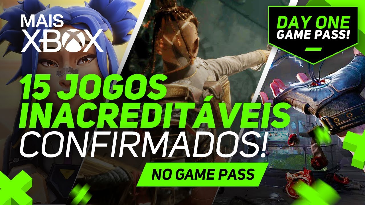 15 JOGOS INACREDITÁVEIS no GAME PASS e no XBOX em 2023! 