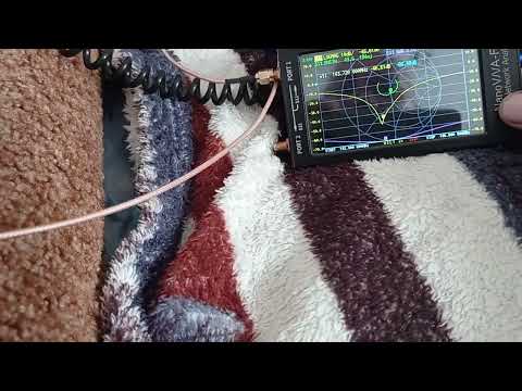 Антенна и Nano VNA F V2