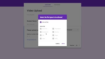 File Uploads in Google Forms