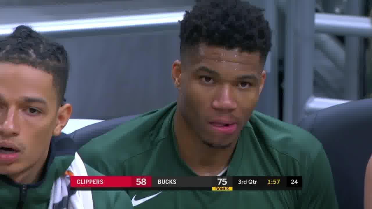 Giannis Antetokounmpo Full Play Vs Los Angeles Clippers