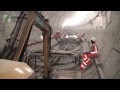 Pumping concrete at crossrail with schwing stetter and kelly formwork