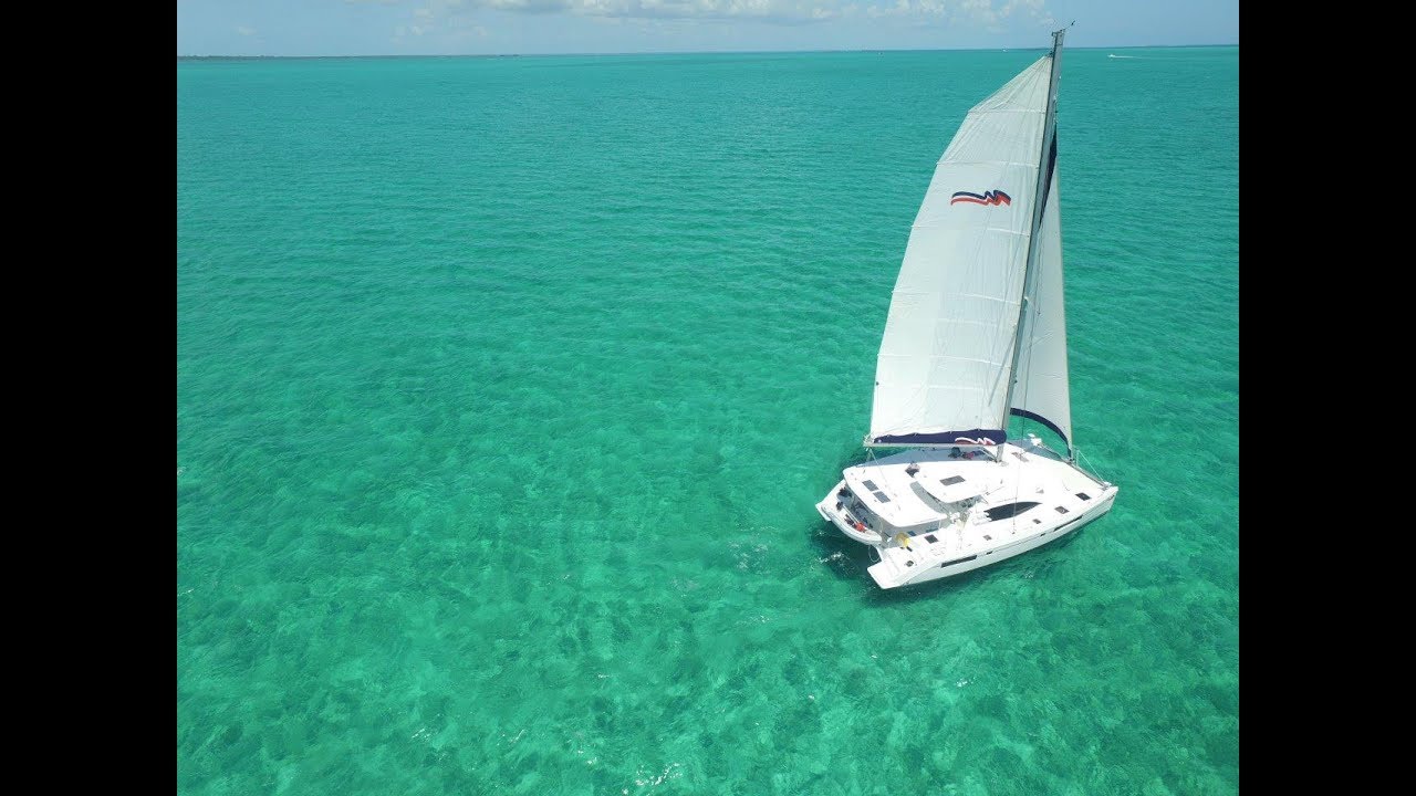 Leopard 48 Catamaran Sailing