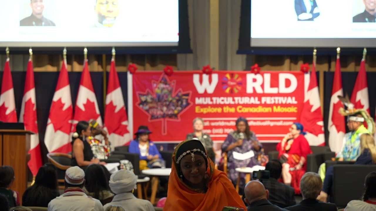 WORLD MULTICULTURAL FESTIVAL 2023, Parliament Hill ~ Nov 19th~Panel Discussion Part 10